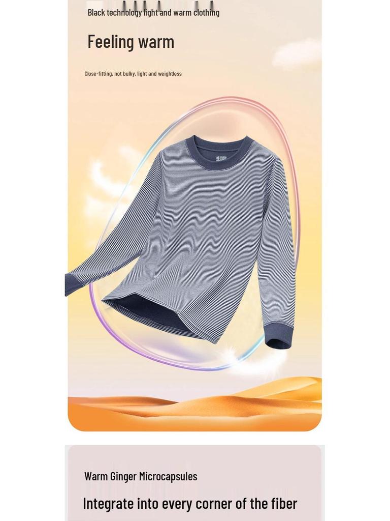 Warm Winter Kids Pajama Set: Youth Chubby Autumn Clothes & Pants