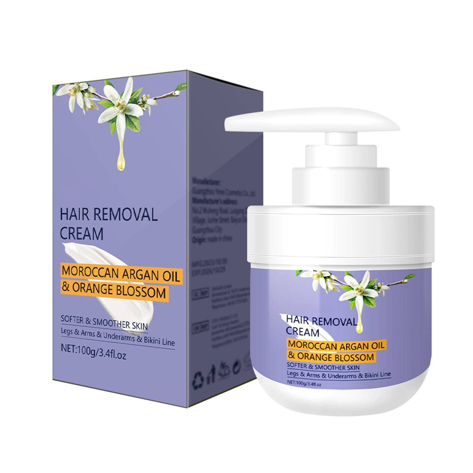 

Крем для удаления волос 100 г, Мягкий для подмышек и интимных зон, не оставляет черных точек, подходит для мужчин и женщин, губ, всего тела One Size