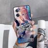 Phone Black Case for OnePlus Nord 2 5G 8T 10 9 7 8 Pro 10T For Oppo A53 A16 A15 A54 A74 Silicone Funda Genshin Impact Anime
