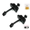 EDP1078-1 2 Pieces Rear Left AND Right Door Catch Hinge Brake Stop Check Strap Limiter for BMW 5 Series E60 E61 2001-2010 4/5-Door 51227176805