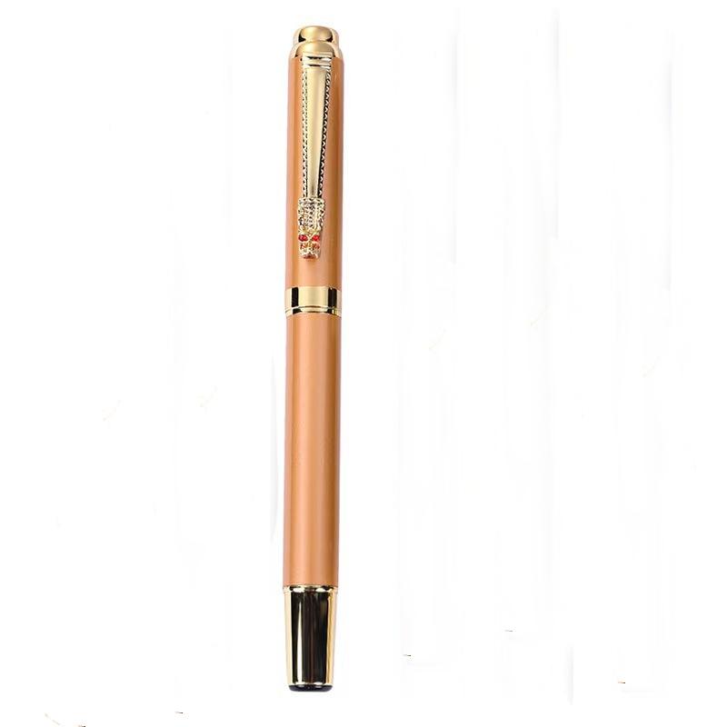 Gift metal fountain pen, business office learning writing practice pen