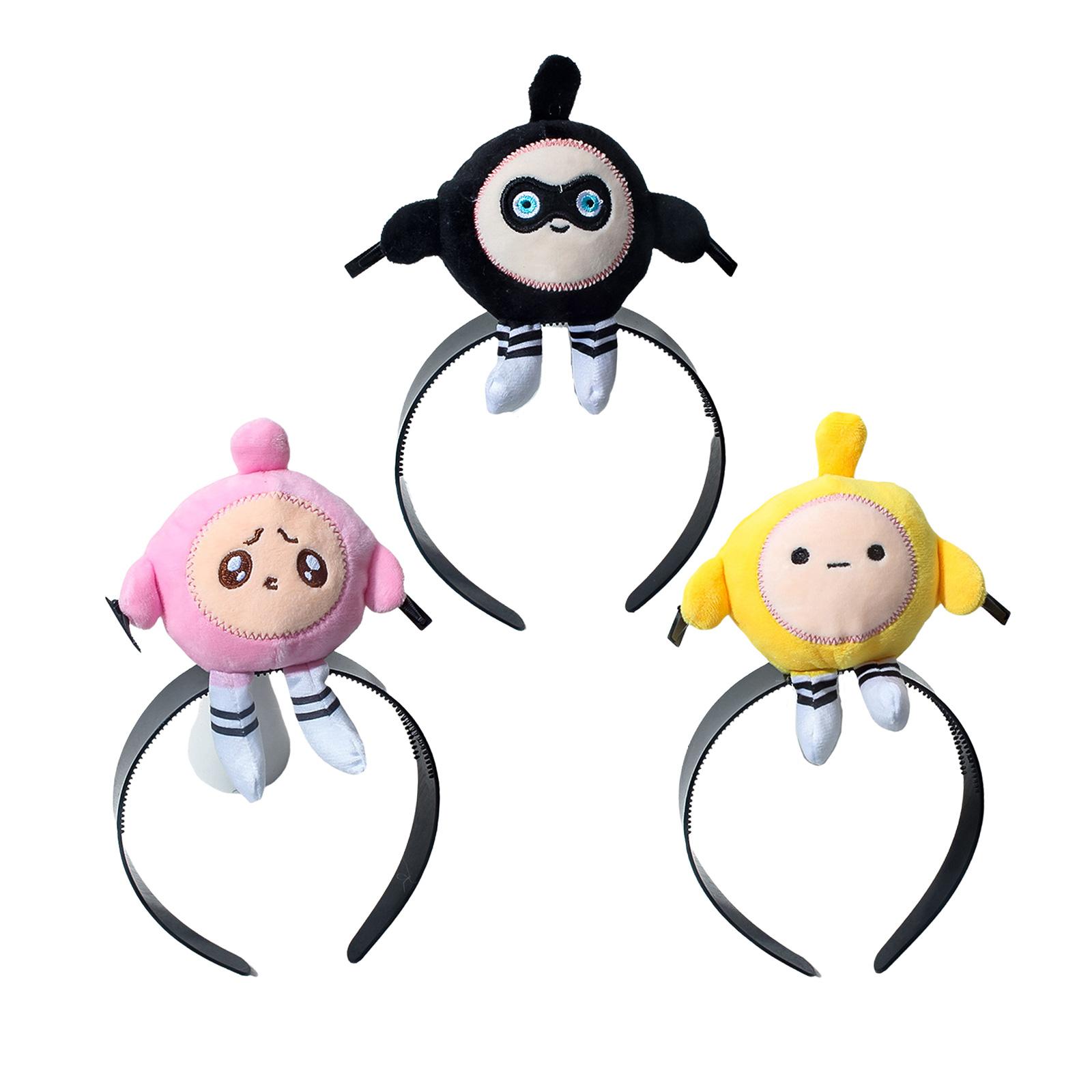 

Костюм для вечеринки с макияжем, забавная повязка на голову с яйцами и челкой, заколка, головной убор, заколка для челки, креативная повязка на голову для макияжа разноцветный