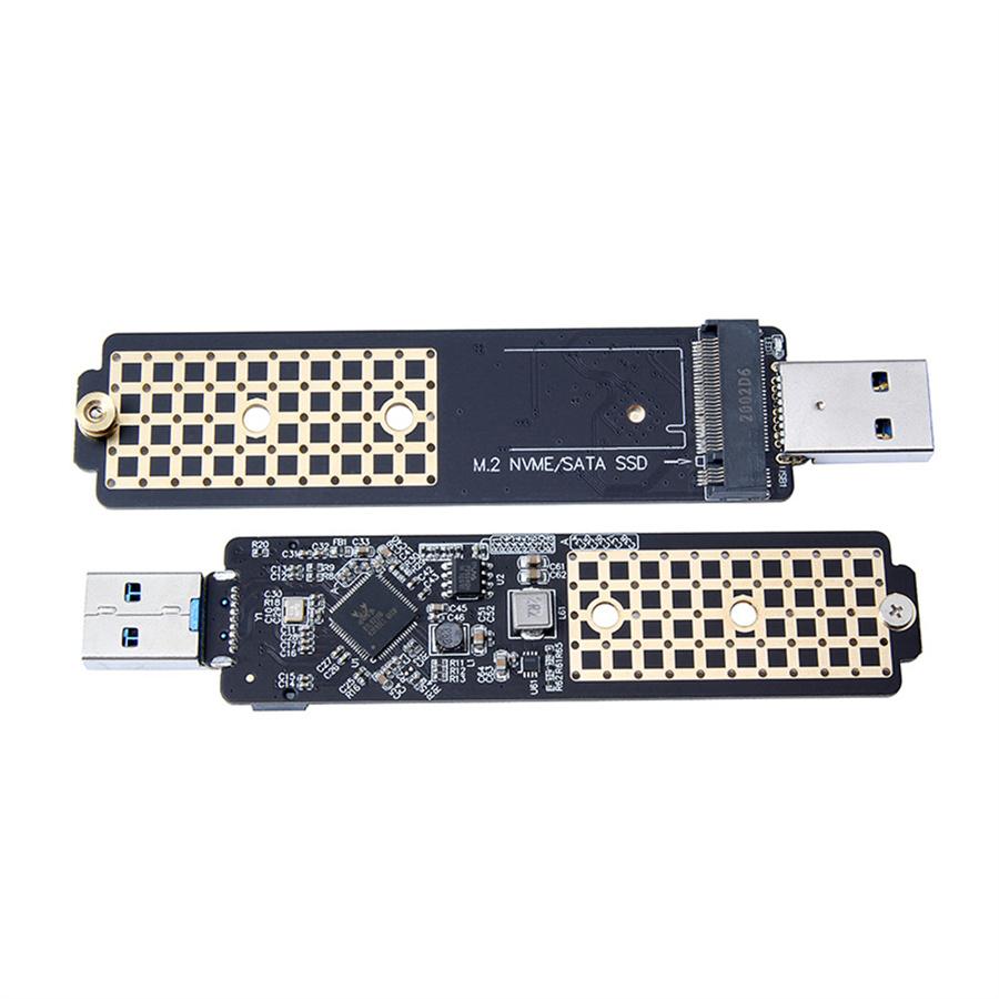 M.2 SSD M.2 NVME Protocol Disk NGFF SATA Protocol Adapter Card RTL9210B TYPEC3.1