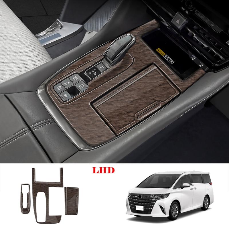 LHD RHD For Toyota Alphard Vellfire 40 Series  2024 interior Accessorie Car center console Gear Shift Panel handbrake Cover