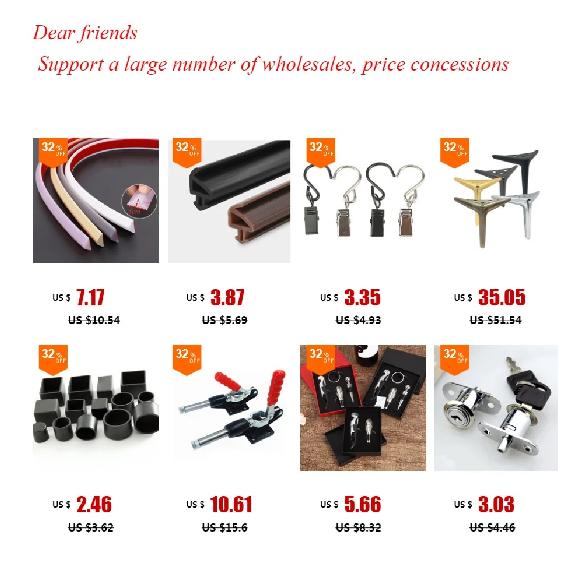 8pcs Bed Beam Support Metal Stand Wooden fixed Connector Thicken bed hinges Hook Corner Code Furniture Hardware Accessories