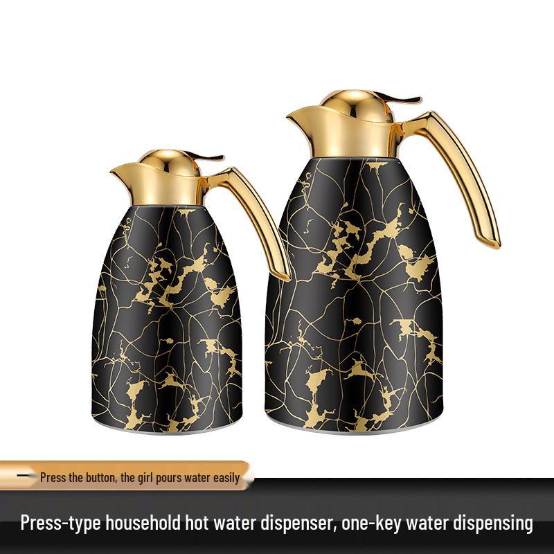 

Large 3L Thermos Flask for Household - Keeps Hot Water Warm чорний