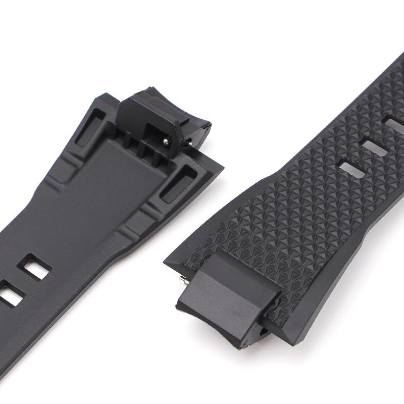 Watch Accessories For Casio G-SHOCK GST-B400 Series Resin Strap Men's Sports Waterproof Rubber Replacement Watchband Bracelet