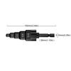 2pcs Hexagonal Handle Tube Expanding Tool Drill Bit Tube Expander Copper Pipe Expander  Brake Tubing