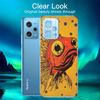 Pop Art Drawing Ideas Fish Phone Case For Redmi 12 13C 12C 15C 9 10 10C Note 13 Pro Plus 14 15 Pro 9T 9C 9A TPU Soft Cover Clear