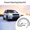 25inch 6AN Power Steering Hose Assembly For C10 Trucks Aluminum High Pressure Easy to Use Accessories