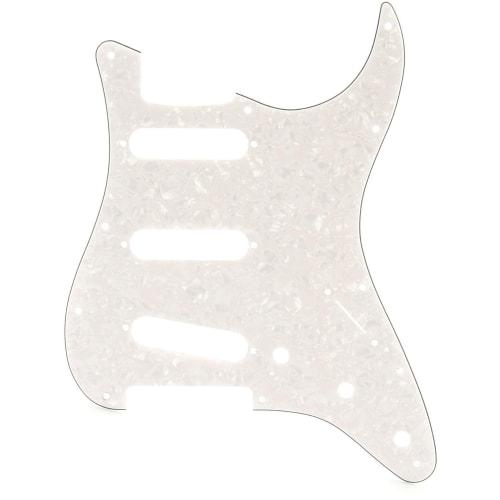 

Fender Stratocaster Pickguard White Pearl
