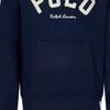 Polo Ralph Lauren Logo Letter Pattern Printed Hooded Long Sleeve Sweatshirt Men Sweatshirt Navy-Blue 710952040-001