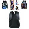 Stylish Black Undertale Sans School Bookbag Featuring Smooth Zipper And Easy-to-clean Material