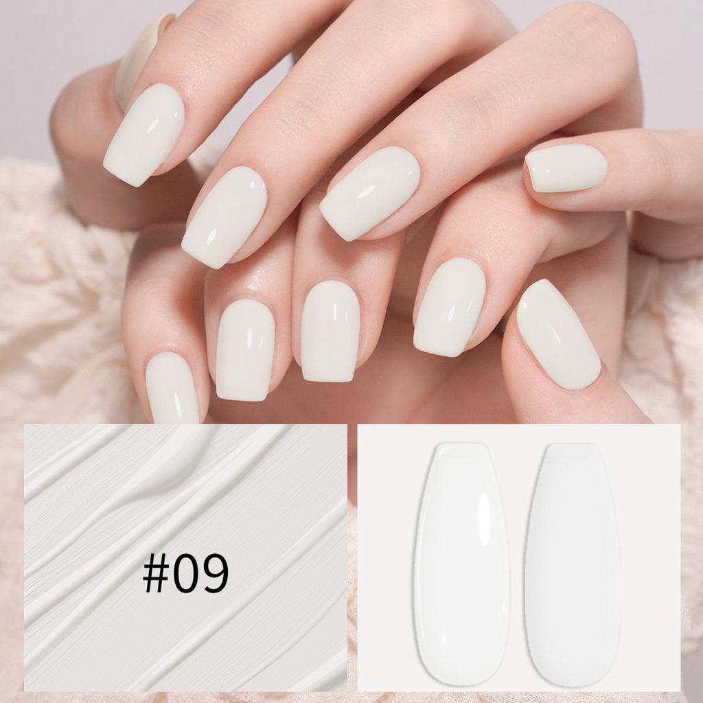 Monja 10-Color Whitening Ice Nail Gel Set - 2025 Bride Series
