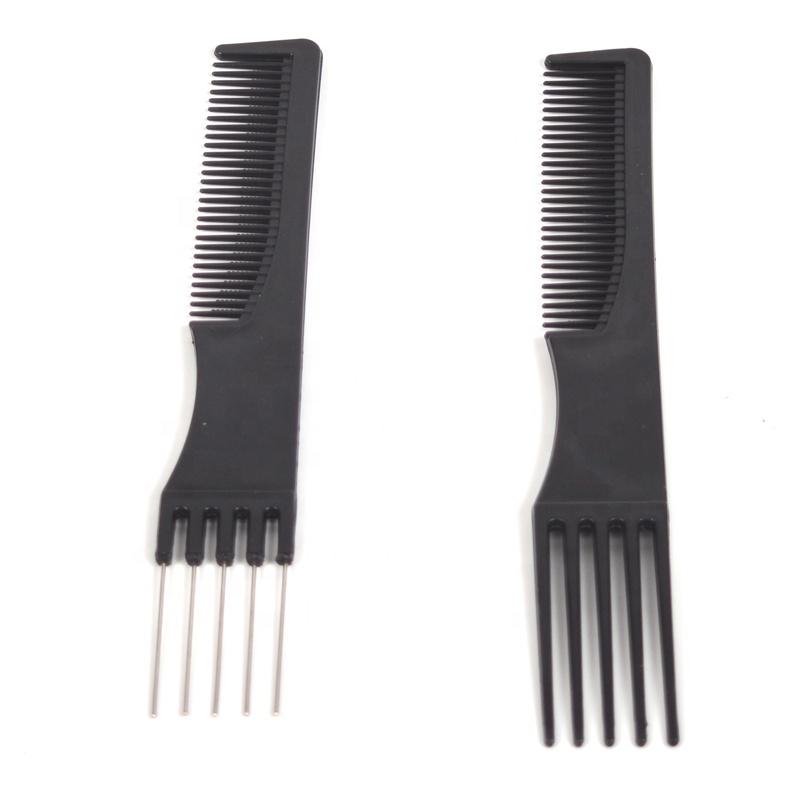 10pcs Set Salon Hair Styling Tools Hairdressing Plastic Hair Brush Combs Set