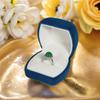 1pc Engagement Velvet Ring Box Jewelry Display Storage Boxes For Wedding Ring Valentine's Day Gift Organizer Earrings
