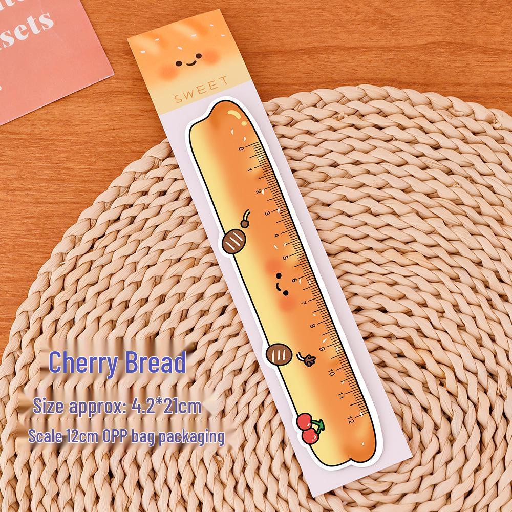 

Adorable Magnetic Bookmark & Bendable Ruler - Creative Irregular Shape & Cartoon Design 12cm