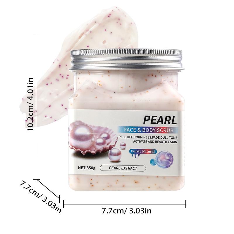 Body Scrub for Exfoliation and Removal of Rough Skin and Dead Skin Cells, Deep Cleansing with Curcumin Scrub.