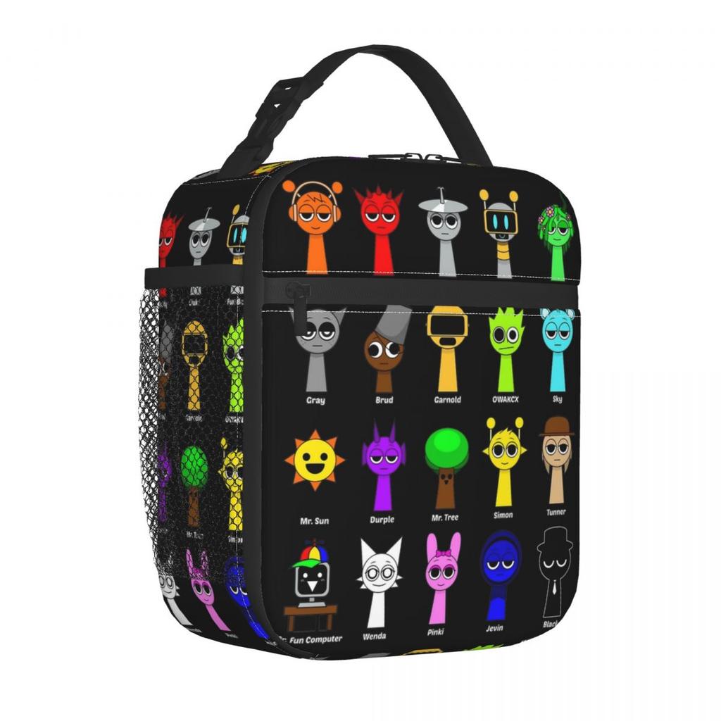 Anime Puella Magi Madoka Magica Heat-keeping Meal Tote Thermal Bag Reusable,Meal Container Comic Big Tote Lunch Box Food Handbags