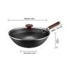 Supor Fine Iron Non-Stick Wok - 32cm