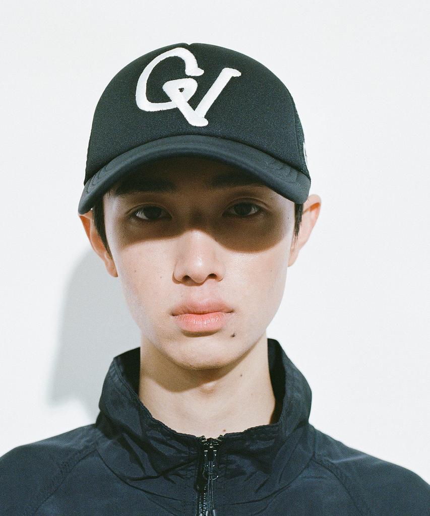 GUVO Gv 5 Pannel Mesh Cap/Jet-Blk