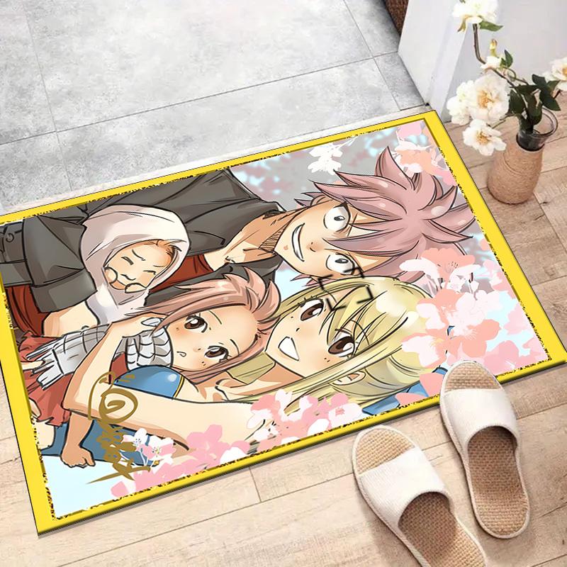 1pc Fairy Tail1 Design Printed Area Rug Carpet for Bedroom Living Room Home Decor Rugs Mat Non Slip Mat Rug for Bedside
