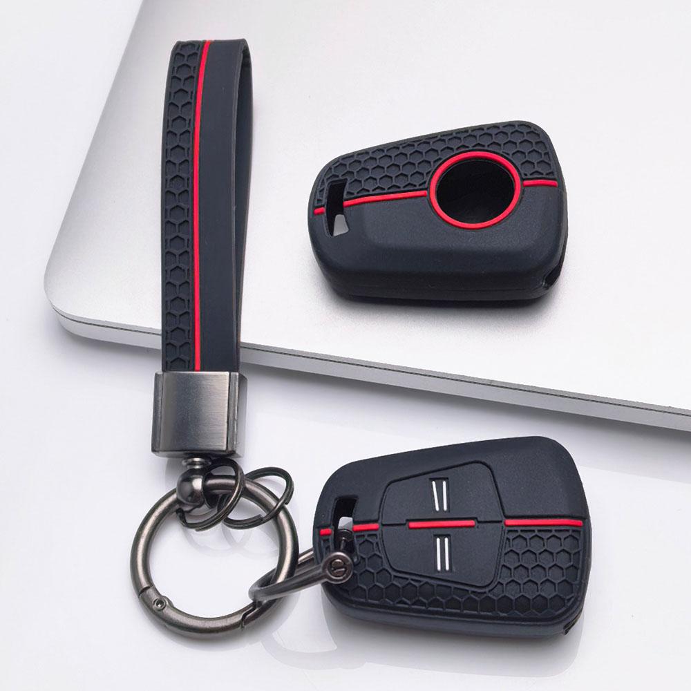 Key Fob Cover for Opel Astra Corsa Insignia Mokka Zafira Vectra Signum Meriva Anti-Scratch Guard Shockproof Protection Soft Grip Texture