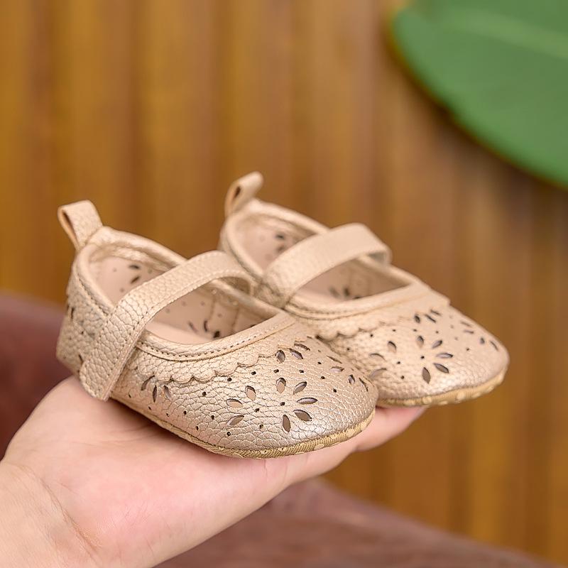 Soft Sole Breathable Baby Girl Toddler Shoes for Ages 0-1 - Spring/Autumn Casual Princess Shoes
