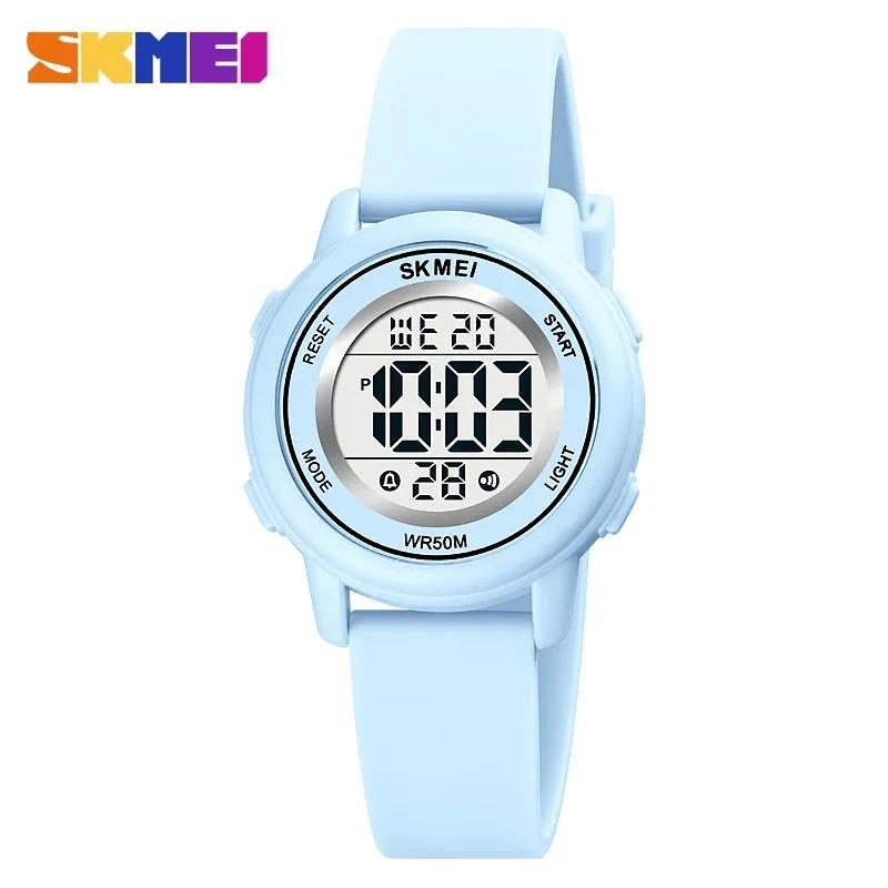 SKMEI 1721 Orologio Digitale da Polso per Bambini Colore Impermeabile Sportivo Colorato per Bambini Antiurto Elettronico per Ragazzo Ragazza Orologio 1451