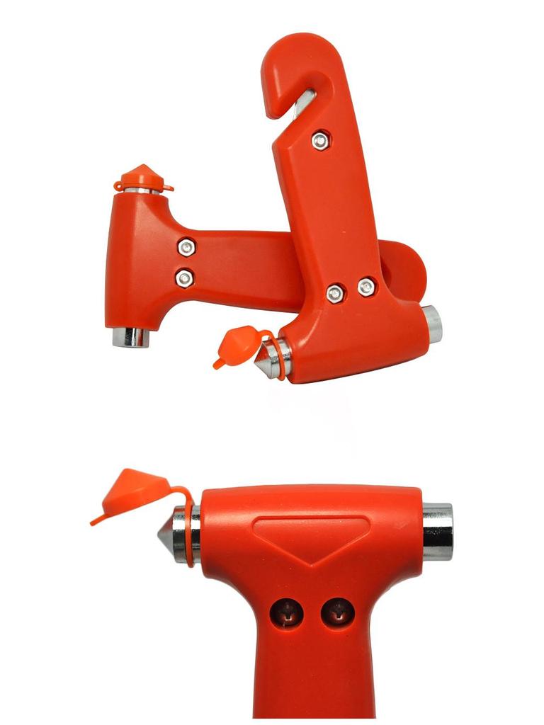 Kompaktes 2-in-1-Autosicherheitstool: Nothammer & Fensterbrecher
