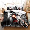 Psychedelic Hip Hop Animated Film Entergalactic Full Printed 3PCS Bedding Duvet Cover + 2 Pillowcases Teen Dorm Home Decoration