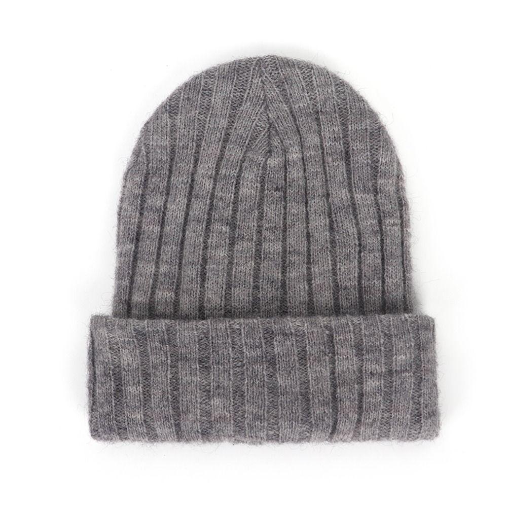Cat Ear Winter Cap Soft Warm Casual Knit Cap Fashion Embroidered Bonnet For Children