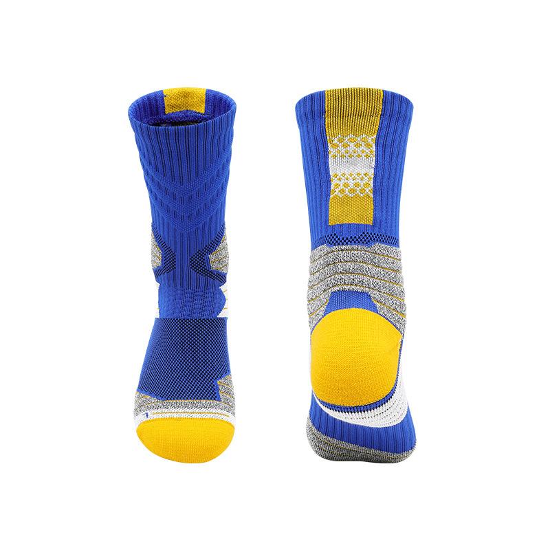 Adult Basketball Socks Actual Training Socks Children Towel Bottom Sweat Absorbing Shock Non-Slip Sports Socks Men
