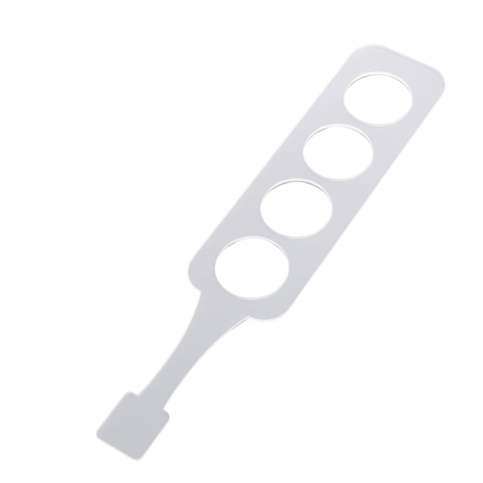 

Акриловый шаблон для дегустационной доски для вина Шаблон для дегустационной доски для пива для изготовления подносов для пивных и виски бокалов Точный режущий шаблон A