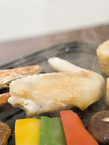 Ikenaga Iron Works Yakiniku Plate, Smoke-Reducing Iron Plate, for Gourmet Grills