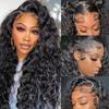 Fashionable Chemical Fiber Full Headgear Foreign Trade African Hot Selling Front Lace Small Curling Tube Long Curly Hair