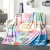 21St Birthday Celebration Customize Your Name Blanket Soft Warm Cozy Versatile For Sofa Couch Office Bed Picnics Ideal For All Seasons Warmthful Decor