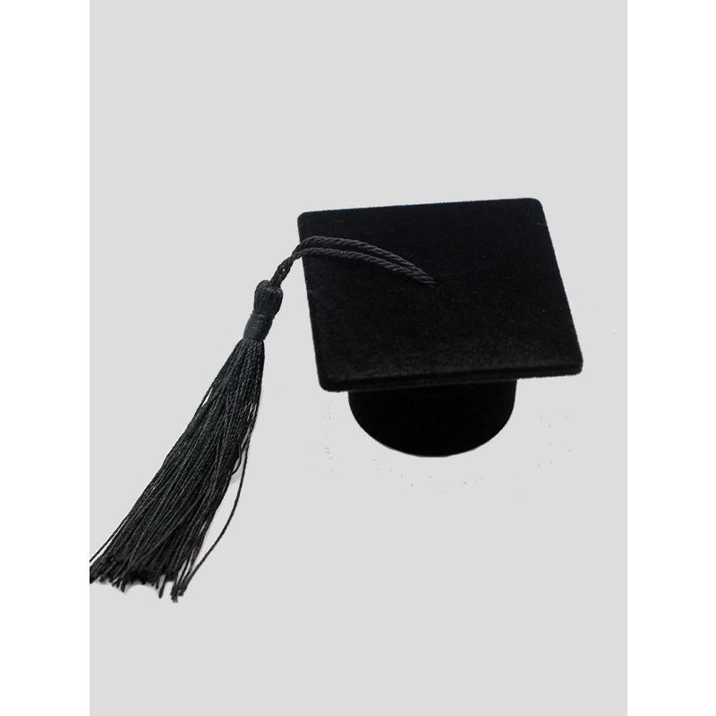 1pc Graduation Cap Shaped Jewelry Storage Box Sun Travel Cool Back To School