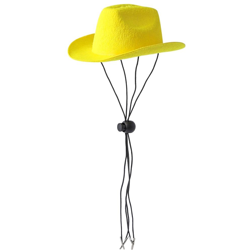 Solid Puppy Dog Cowboy Hat Western Cowboy Style Pet Hats for Small Medium Dogs Yorkshire Chihuahua Cat Caps mascotas Accessories