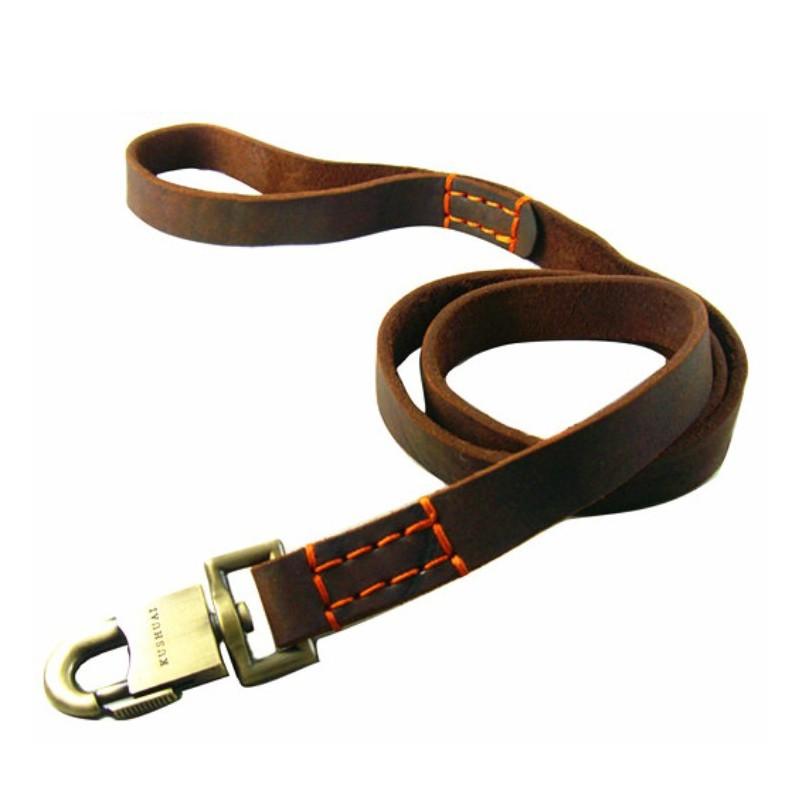 Pet Products Genuine Leather Dog Vest Harness For Medium Large Dog Pets Professional Dog Vest Collar Hand Chest Straps