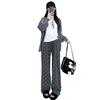 Bowknot High Waist Fleece-Lined Wide Leg Pants for Women, Spring 2025 Collection