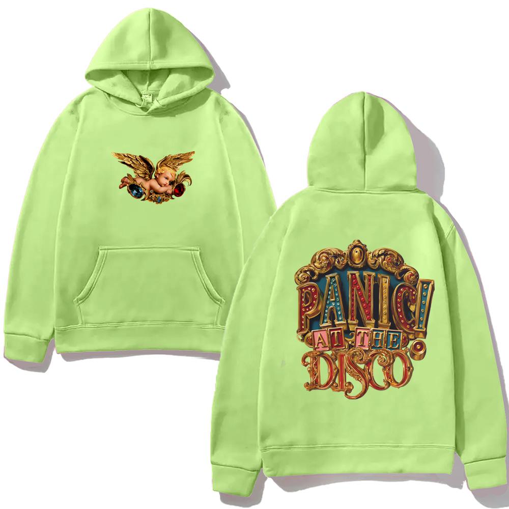 BAROQUE ANGEL PULLOVER HOODIE Panic! At The Disco 2025 New Harajuku Sweatshirt High Quality Clothing Sudaderas Hooded Hoody