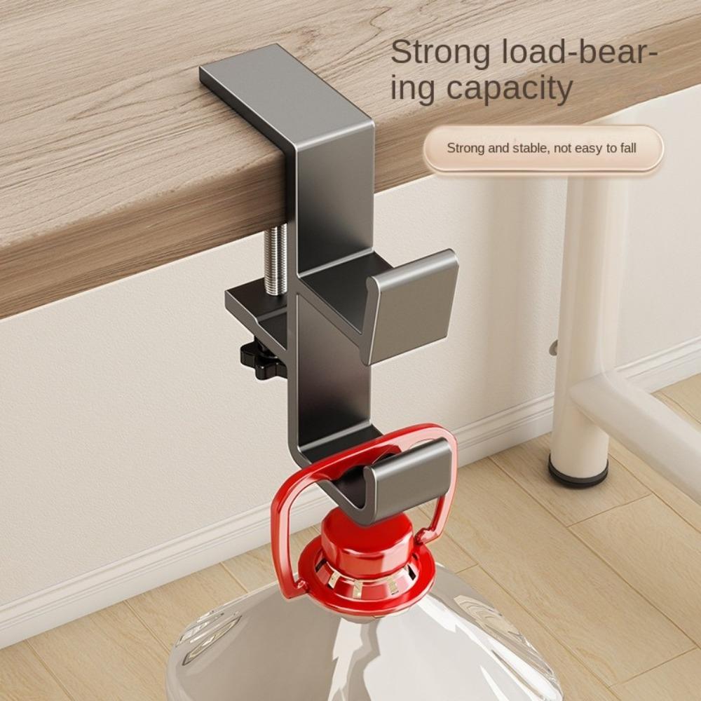 Punch-free Hanging Bag Hook Portable Handbag Rack New Desk Side Holder  Table