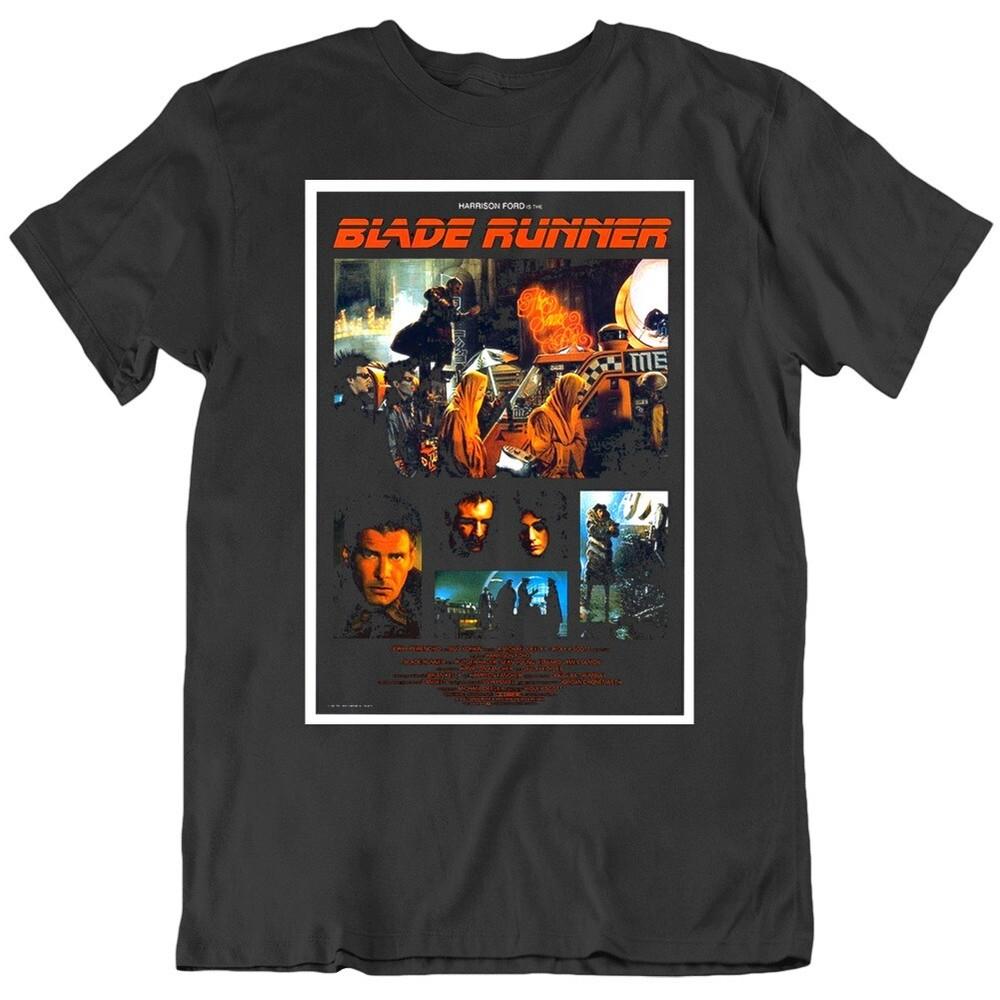 

80 s Movie Blade Runner Retro Movie Poster v5 T Shirt 4XL