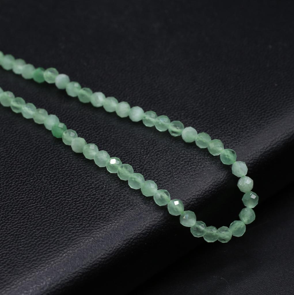 Faceted Opal Stone Natural Beads Isolation Beads Charms For Jewelry Making Diy Necklace Bracelet Earrings Accessory Size 4 Mm
