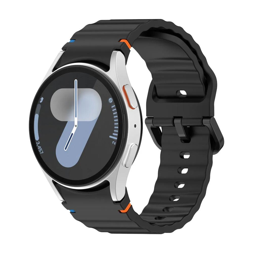 Sport Straps for Samsung Galaxy watch 4/5/6/7/6 classic 44mm 40mm 2 Pcs Original Silicone bracelet correa Galaxy watch 7 Band