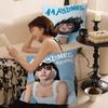 Sängerin A-Aitana Ocaña Büro Kissen Kissenbezug Auto Kissenbezug 45x45CM Lendenkissenbezug Sofa Kissenbezug