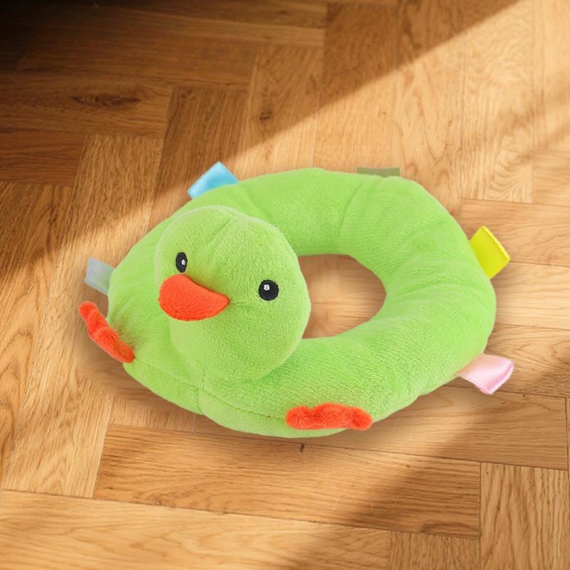 

Pet Plush Duck Bite Resistant Dog Chew Toy Sleeping Sound Teeth Cleaning Puppy Toy Interactive Entertainment Dog Accessories