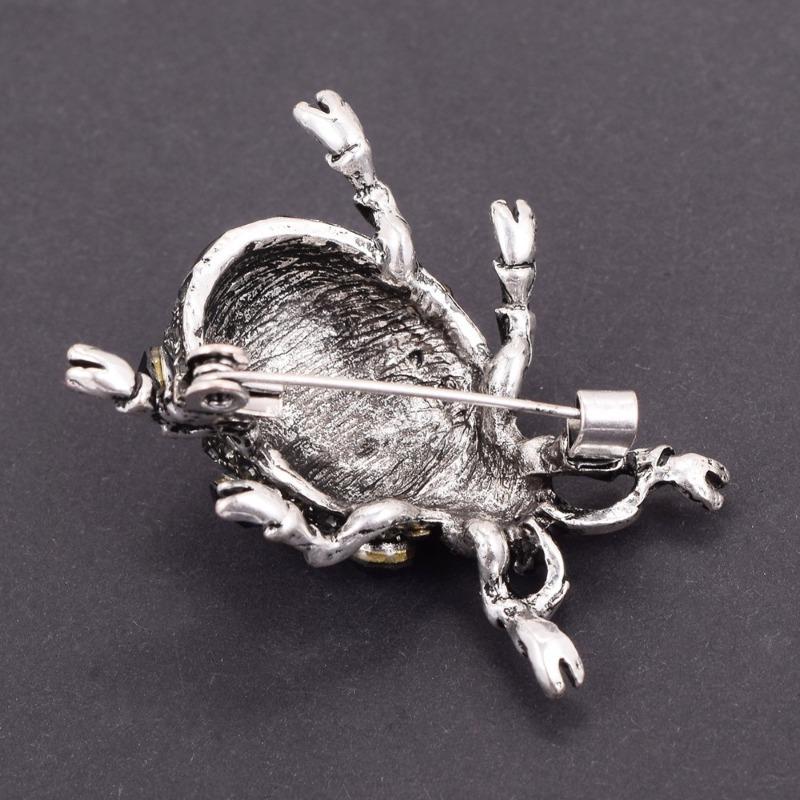 Dziki chrząszcz broszka ze zwierzęciem moda metalowy chrząszcz skarabeusz Pin Boutonniere szpilki i broszki