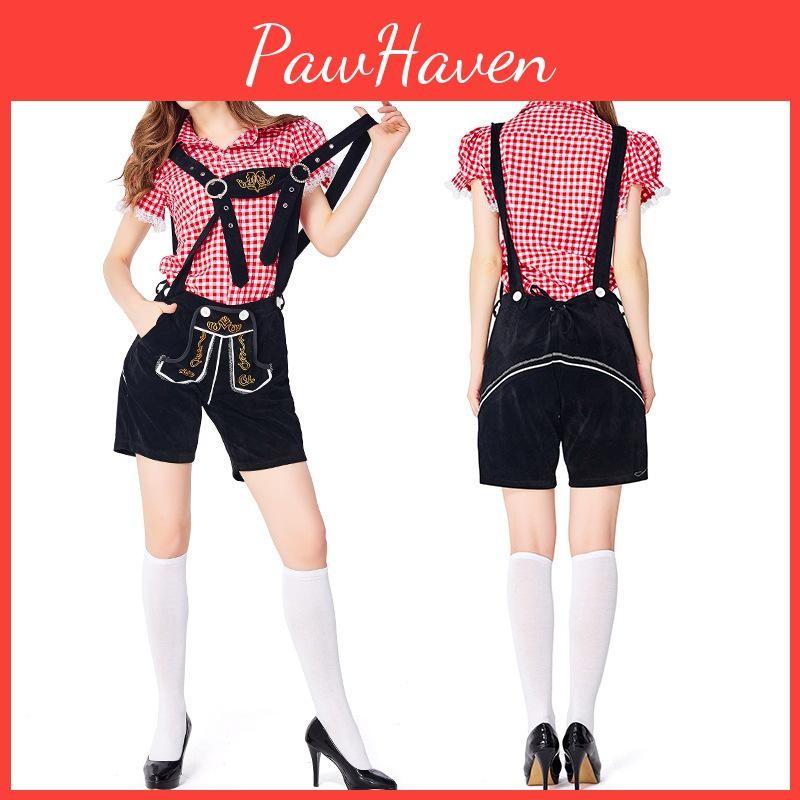 Beer Cosplay Bavarian Costume Set For Women Halloween Party Performance Stage